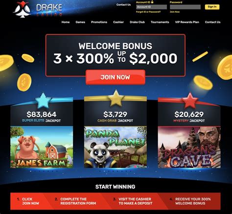 drake casino no deposit bonus codes  $5 extra Bonus at Drake Casino